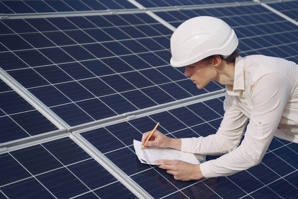 Commercial solar installation in Sunderland